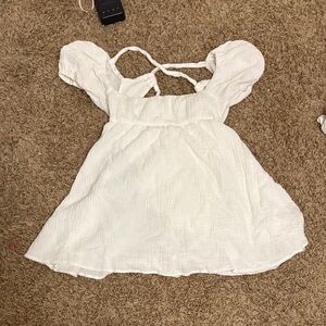 Princess Polly White Midi Dress